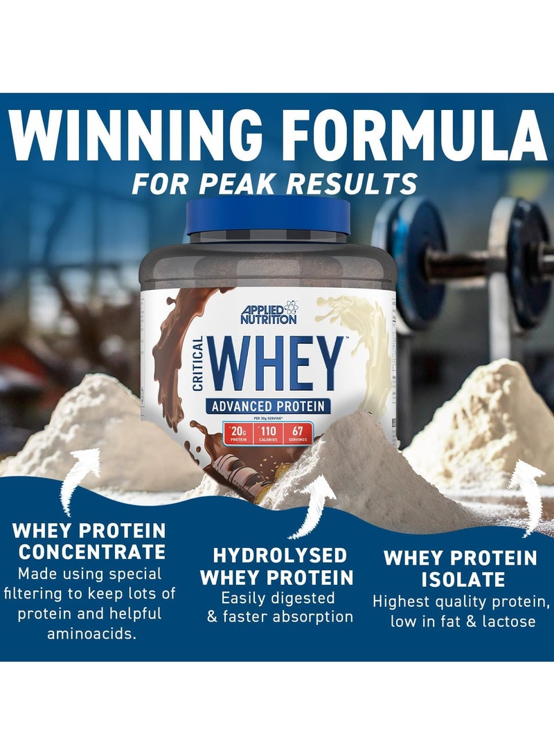 Applied Nutrition Critical Whey Advanced Protein Powder Salted Caramel 2 kg - Image 4