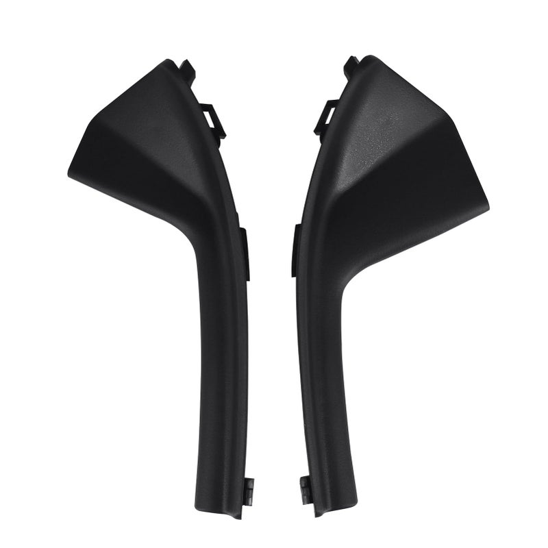 Generic Front LH and RH Cowl Extension Trim Windshield Wiper side Corner Panel Fender Cover Fits for Versa Sedan 2007-2011, Versa Hatchback 2007-2012, TIIDA C11 2006-2010, Part Number 66895-EL000, 66894ED500  - Image 1