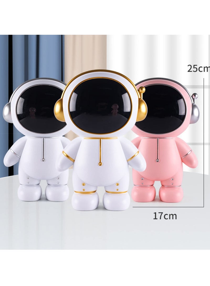 Excefore Coin Bank in Astronaut Shape with Removable Cover, Indestructible Plastic Coin Bank, Funny Astronaut Decorationsfor Kids, Boys, Girls - Image 2