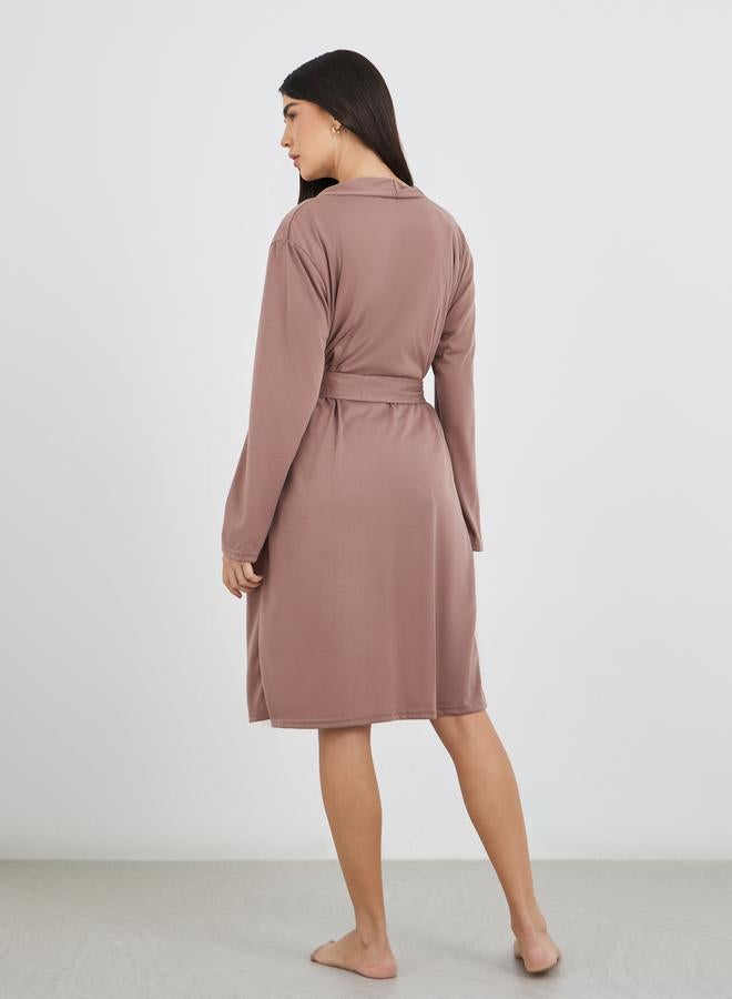 Styli Melange Broad Edge Robe - Image 5