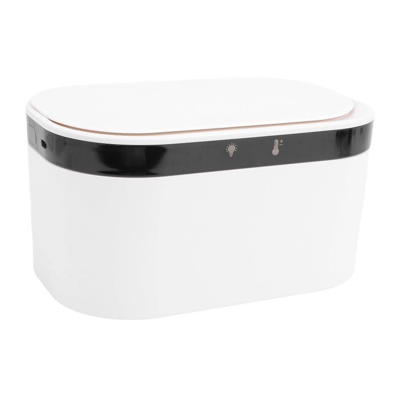 Baby Wipe Warmer Fast Heating Large Capacity 5 Temperature Settings Night Light PP Material - Image 2