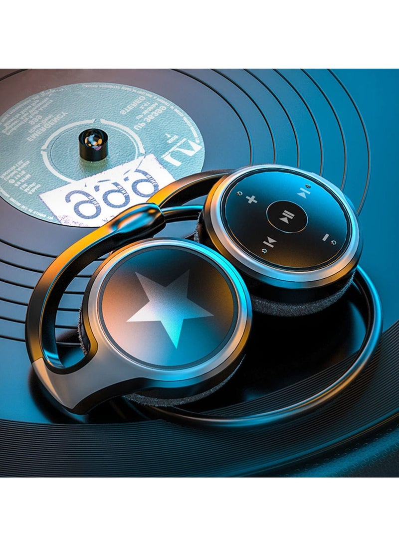 SYOSI Wireless Bluetooth Earbuds, 5.0 Over Ear Headphones, Support TF Card and FM Radio, CVC8.0 Noise Canceling Earset 12 Hours Playtime for Sport Exercise Jogging Gym Workout - Image 2