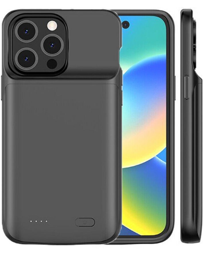 ELTRAZONE Battery Case for iPhone 14 Pro Max, 4500mAh Portable Protective Charging Case, Extended Battery Backup, Compatible for Apple iPhone 14 Pro Max, Rechargeable Charger Case. - Image 1