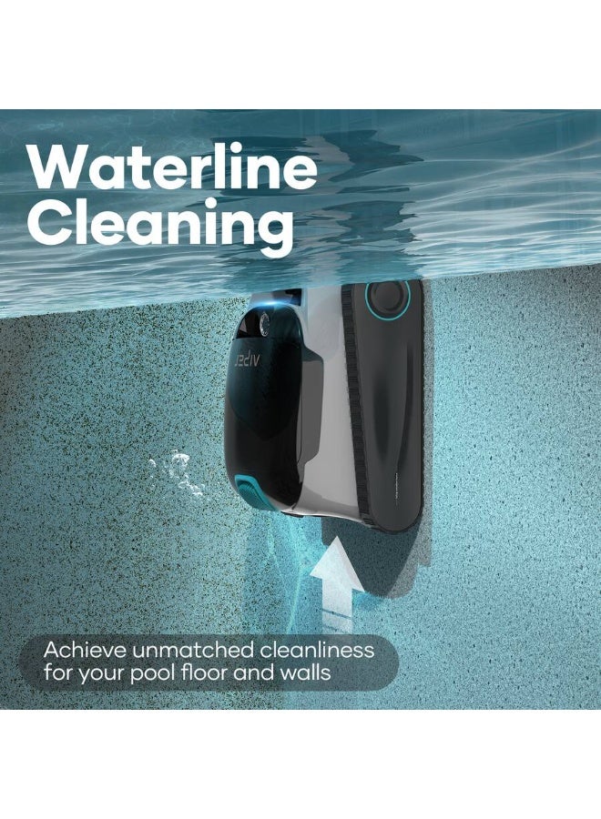Aiper - Scuba N1 Plus: Robotic Pool Cleaner with MicroMesh Filtration for In-Ground Pools, Caterpillar Treads, and Mobile App - White - Image 3
