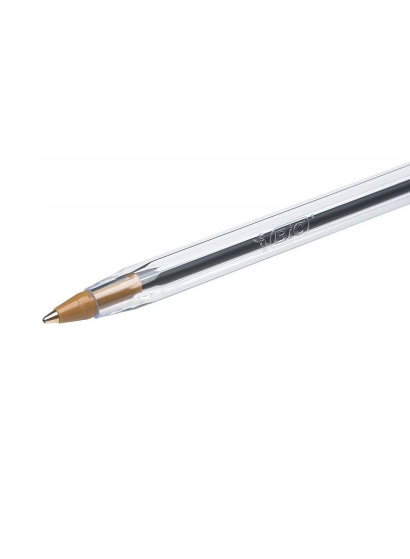 Bic 50-Piece Cristal Medium 1.0mm Tip Ballpoint Pen Green Ink  - Image 3
