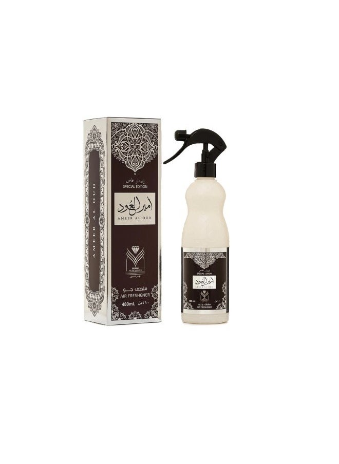ALMAS - AIR FRESHENER AMEER AL OUD SPECHL EDITION 480ML - Image 1