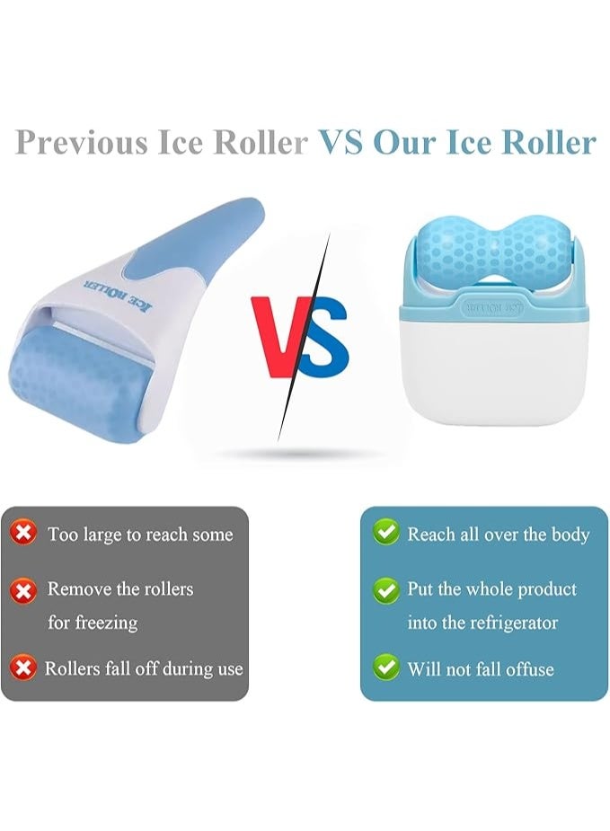 Ice Roller for Eyes and Puffiness, 2 in 1 Body Roller for Pain Relief, Minor Injuries, Facial Massager and Muscle Toning - 253 - Image 5