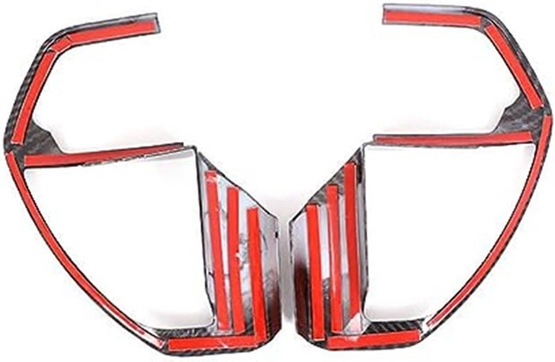 DEMULAX Carbon Fiber Steering Wheel Cover for Toyota Tundra 2022-2023 - Image 3