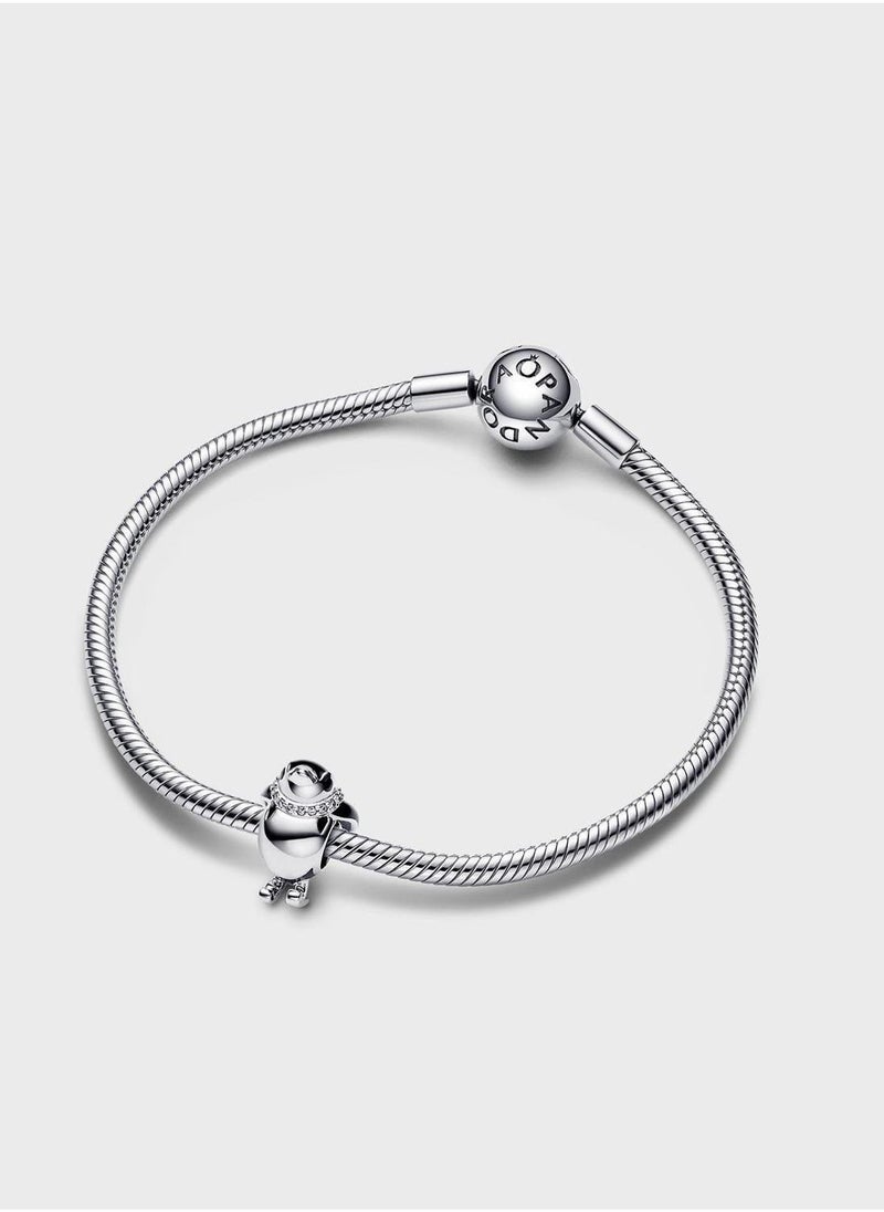 PANDORA Skiing Penguin Charm  - Image 3