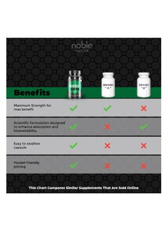 noble nature Moringa 6000 MG, 60 Veg Capsules  - Image 3
