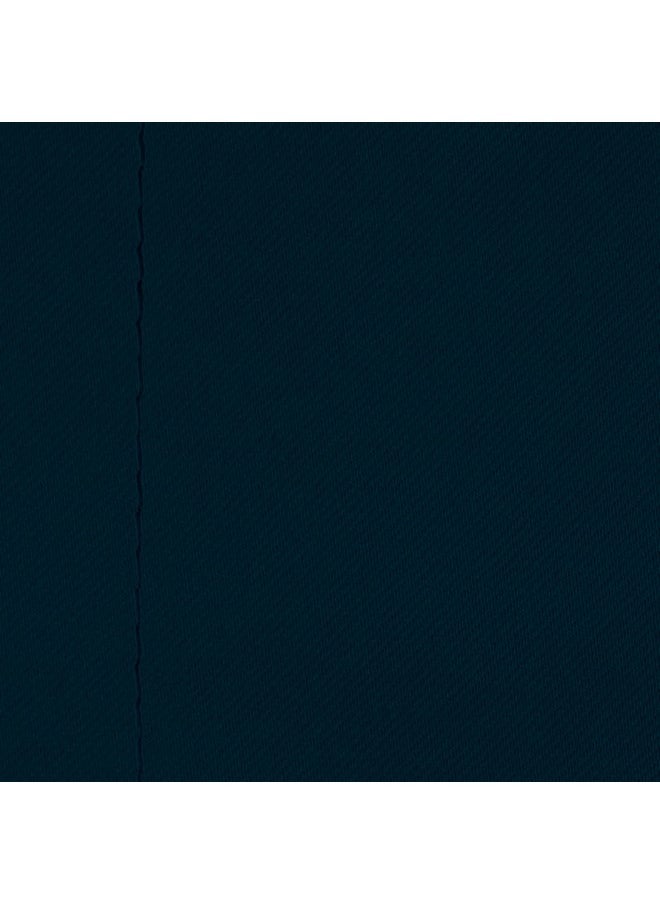 Story@Home Story@Home Blackout Door Curtains 7 Feet Long Set of 2 | Solid Design Door Curtain | Thermal Insulated Curtains | Room Darkening Curtains | Curtains for Living Room | (116 x 215 cm, Dark Teal Blue)  - Image 4