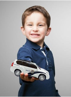 Toys Battery Operated Police Toy Car with Flashing Lights and Siren – Bump and Go Action Car for Kids  - Image 2