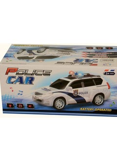 Toys Battery Operated Police Toy Car with Flashing Lights and Siren – Bump and Go Action Car for Kids  - Image 3