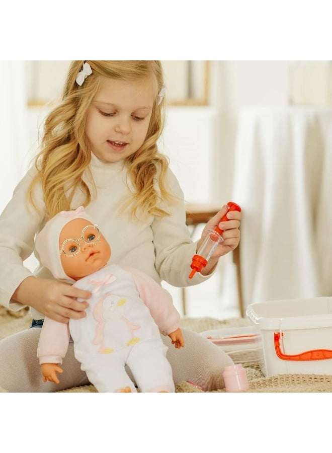 NUOBESTY 10pcs Mini Doll Glasses Metal Wire Rim Frameless Lens Doll Dress up Eyeglasses for Dolls Costume Accessories(Golden) - Image 5