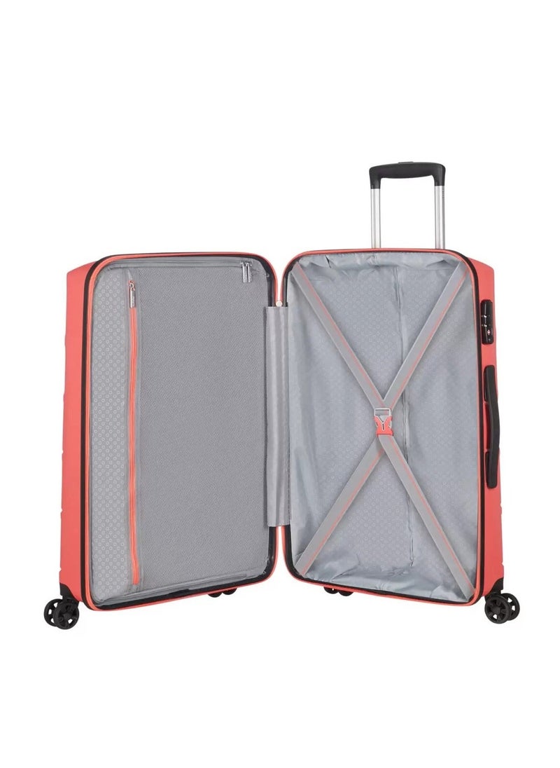 AMERICAN TOURISTER - 3-Piece Summer Splash Hardside Luggage Set With TSA Lock System in Coral - Image 1