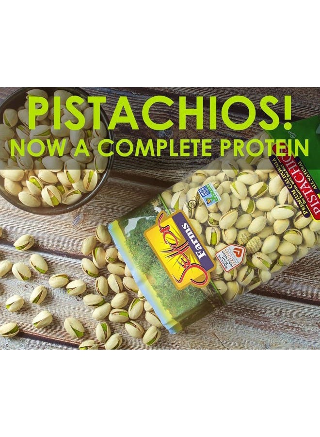 Setton Farms 2 LB Premium Pistachios Dry Roasted w/Sea Salt - Image 3