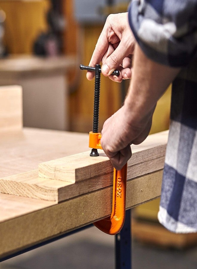 Pony Jorgensen 2630 3-Inch C-Clamp, Orange - Image 4