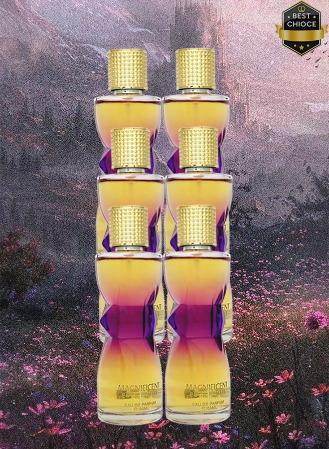 ماغنيفيسنت 6 قطع عطر ماجنيفيسنت للنساء 100 مل - Image 1