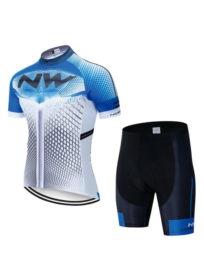 Nw Short-sleeved Suit Cycling Clothing Mountain Bike Clothing