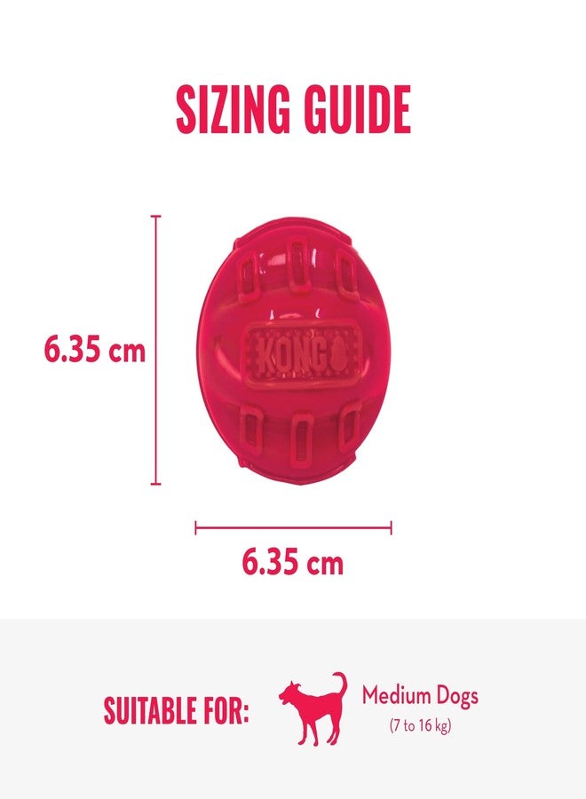 كونج لعبة كرة بيزلز للكلاب من كونغ، متوسطة الحجم، متنوعة الألوان - Image 3