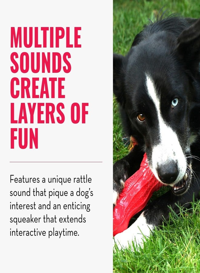 كونج لعبة كرة بيزلز للكلاب من كونغ، متوسطة الحجم، متنوعة الألوان - Image 2