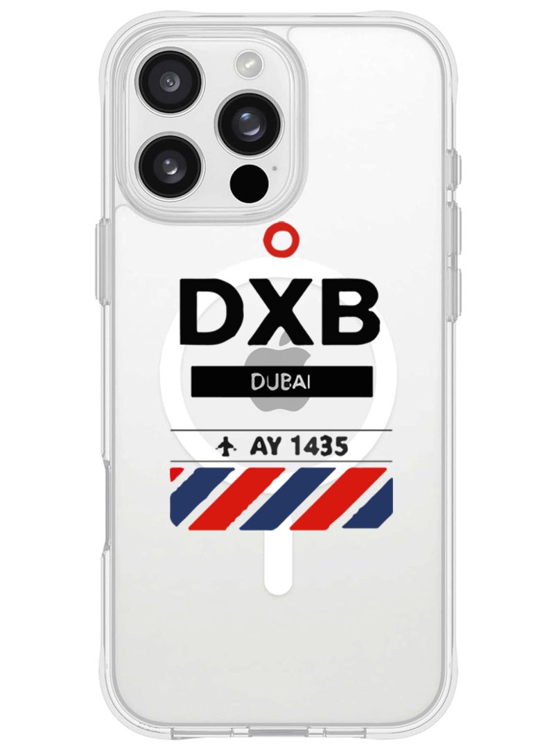 Theodor iPhone 16 Pro Magsafe Magnetic Case for iPhone Compatible with Wireless Charging, Shockproof Phone Bumper Cover - DXB Airport - Image 1