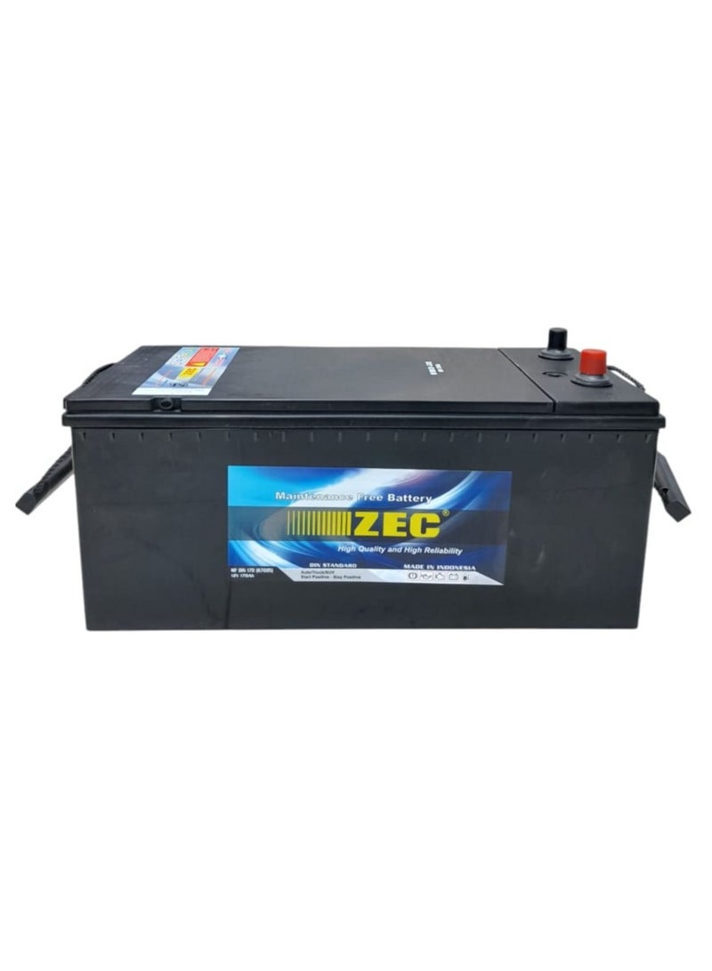 ZEC ZEC MAINTANANCE FREE BATTERY MFDIN170 