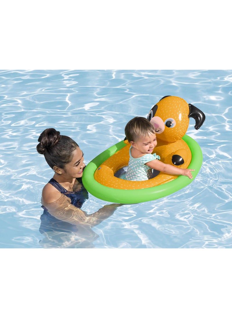 Bestway Bestway Baby Float Lil Animal Baby Boat 71x56cm, Assorted 1 Piece (Style & Color May Vary)  | Inflatable Ride-on | Pool Float | Summer Water Toy | Pool & Beach Toy  - Image 2
