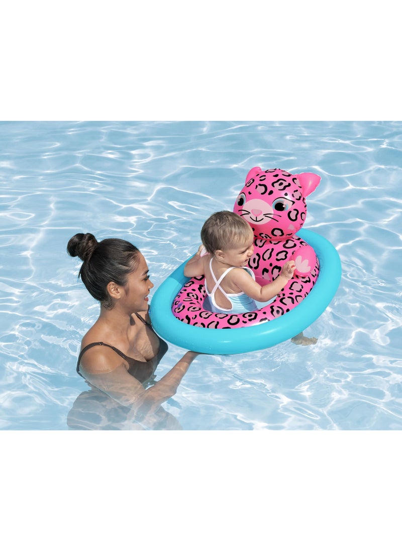 Bestway Bestway Baby Float Lil Animal Baby Boat 71x56cm, Assorted 1 Piece (Style & Color May Vary)  | Inflatable Ride-on | Pool Float | Summer Water Toy | Pool & Beach Toy  - Image 4