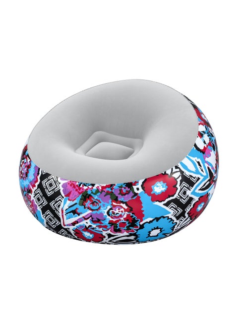 Bestway Inflate-A-Chair Floral Air Chair  1.12m x 1.12m x 66cm#75111