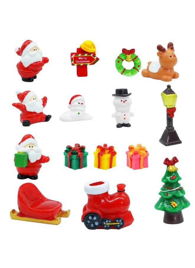 15Pcs Christmas Mini Resin Figures Tiny Animals Figures To Hide Snowman Santa Claus Figurines Decor Miniatures Christmas Decorations Indoor Outside Christmas Stocking Stuffers Party Favors Desk Pets - pzsku/Z7AC21A74B45032283A47Z/45/_/1733729856/8a4b56b4-d524-451a-b921-ffc5371da8ca