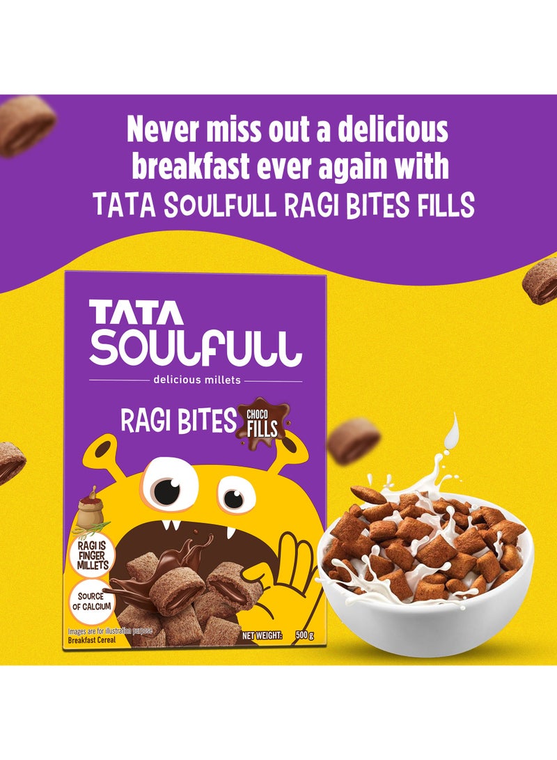 tata_soulfull Ragi Bites Choco Fills Breakfast Cereal - Image 5