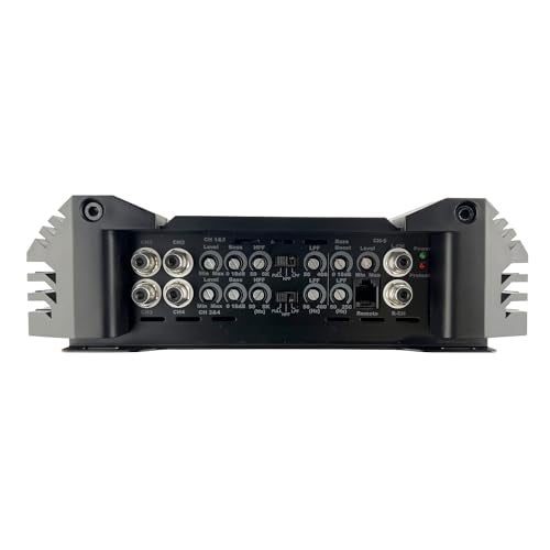 Orion XTR1500.5 XTR Series 1500 Watt 5-Channel Amp 125W x 4 at 2-Ohms Plus 1000W x 1 at 1-Ohm Class A/B+Class-D 5th Channel w/Remote Bass Knob High Performance Amplifier Made in Korea - Image 4