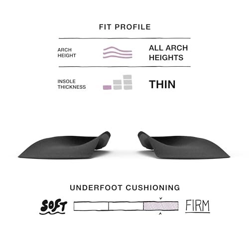 Superfeet Casual Women's Easyfit Insoles - Comfort Shoe Inserts for Women - Anti-Fatigue Orthotic Insoles for Dress Shoes - Professional Grade - Size 6.5-8 Women - Image 3