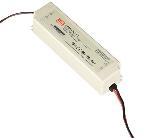 Mean Well LPV-100-12 100W Single Output Switching Power Supply with 8.5 Amp Rated Current and 12V DC Voltage - Image 5