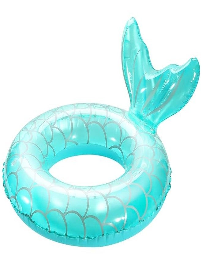 UTRIORIX Swimming Ring, Beach Toys for Summer Pools, Inflatable Pool Floats, Mermaid Tail Floating Toys, and Pool Party Decoration(Multicolor) - Image 3