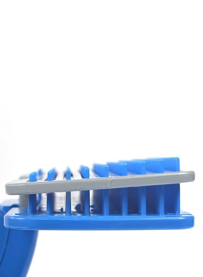أوتاد Automatic Hair Comb Blue Large - Image 3