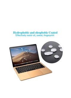 Generic واقي شاشة مضاد للتوهج لجهاز MacBook Air 13 بوصة A2337 M1 / A2179 A1932 2021-2018 وMacBook Pro 13 بوصة M2 / A2338 M1 / A2289 A2251 A2159 A1989 A1706 2022-2016 فيلم واقي من الكريستال  - Image 5