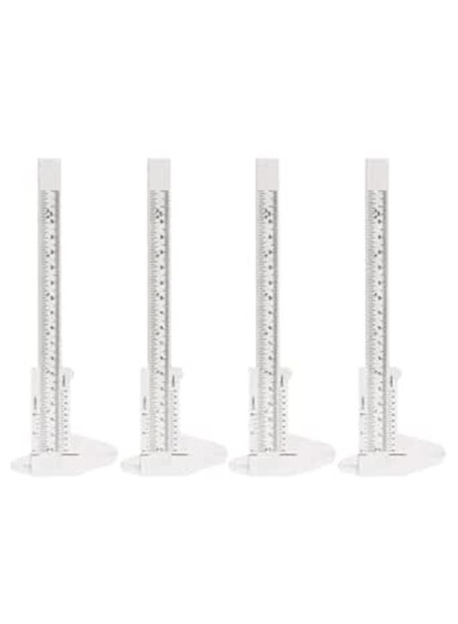 Mini Vernier Caliper 150Mm Plastic Sliding Pocket Gauge Ruler For Precision Measurement DIY Crafts - Image 1