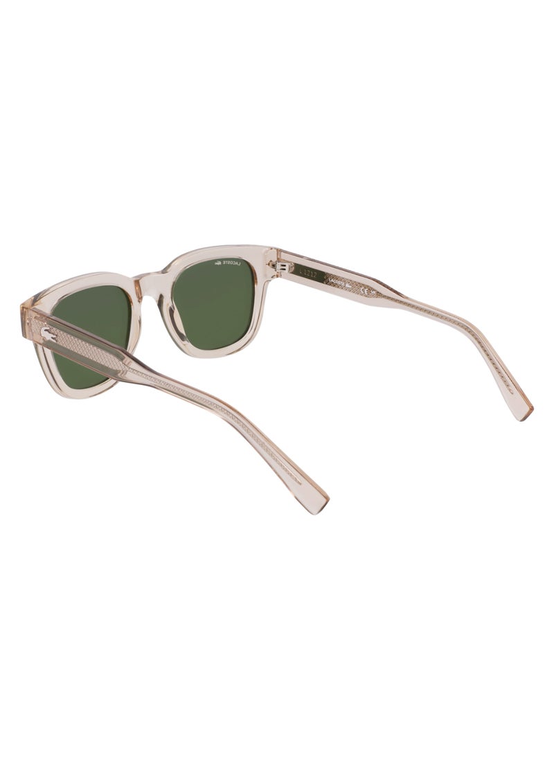 LACOSTE FULL RIM BIO INJ-G820 OVAL LACOSTE SUNS L6023S  4921 (264) BEIGE  - Image 5