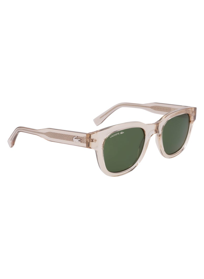 LACOSTE FULL RIM BIO INJ-G820 OVAL LACOSTE SUNS L6023S  4921 (264) BEIGE  - Image 3