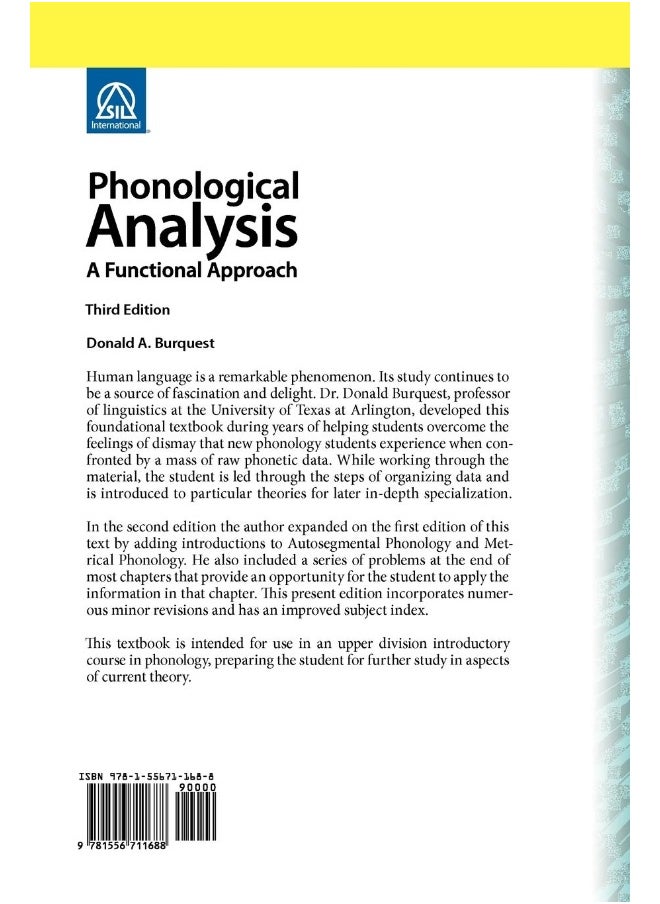 Phonological Analysis: A Functional Approach, 3rd Edition
