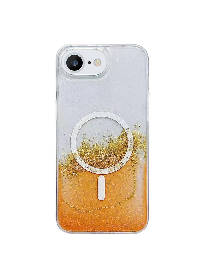S-TOP Case For iPhone 7 / 8 / SE 2022 / 2020 Gilding MagSafe Hybrid Clear TPU Phone Case - Image 1