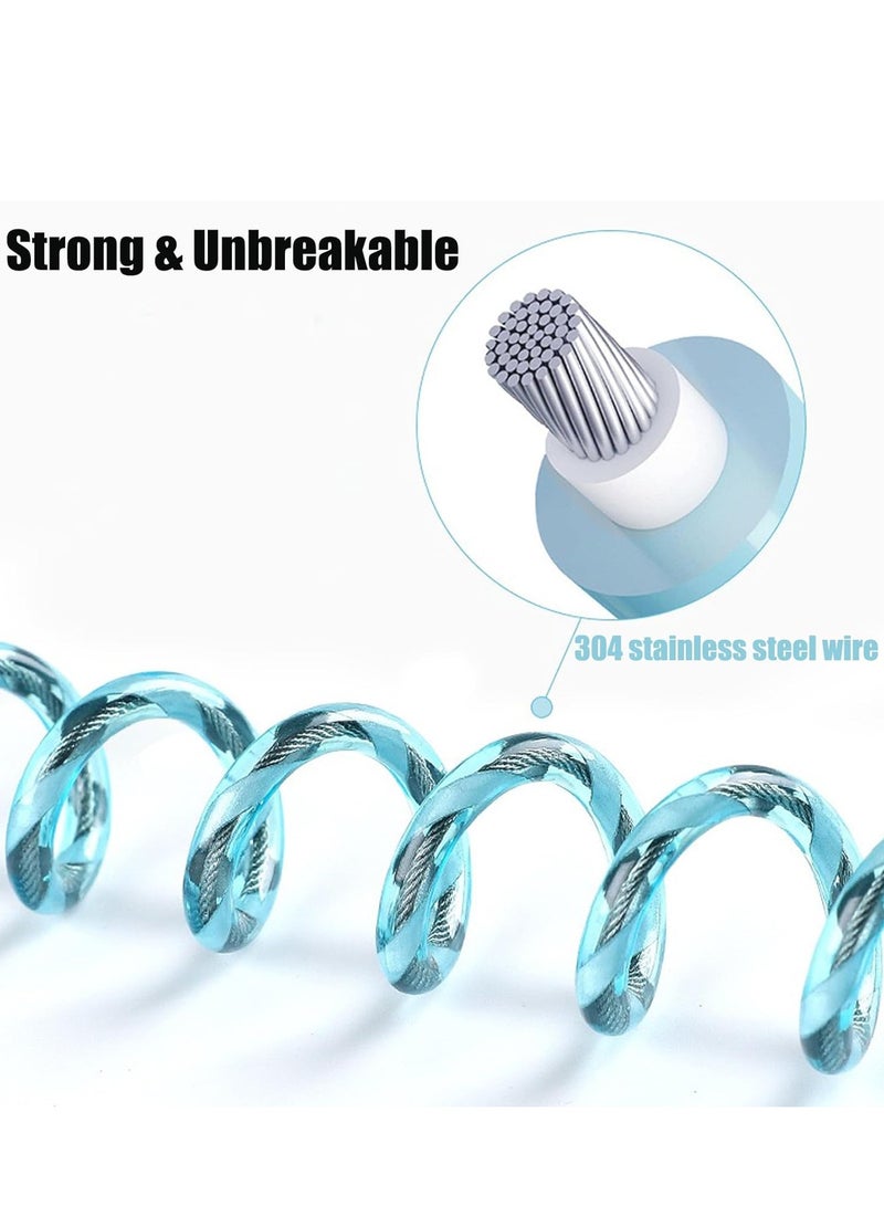 Anti Lost Wrist Link, Toddler Harness Walking Leash Safety Child Wristband Leashes for Babies Kids -Blue - Image 5