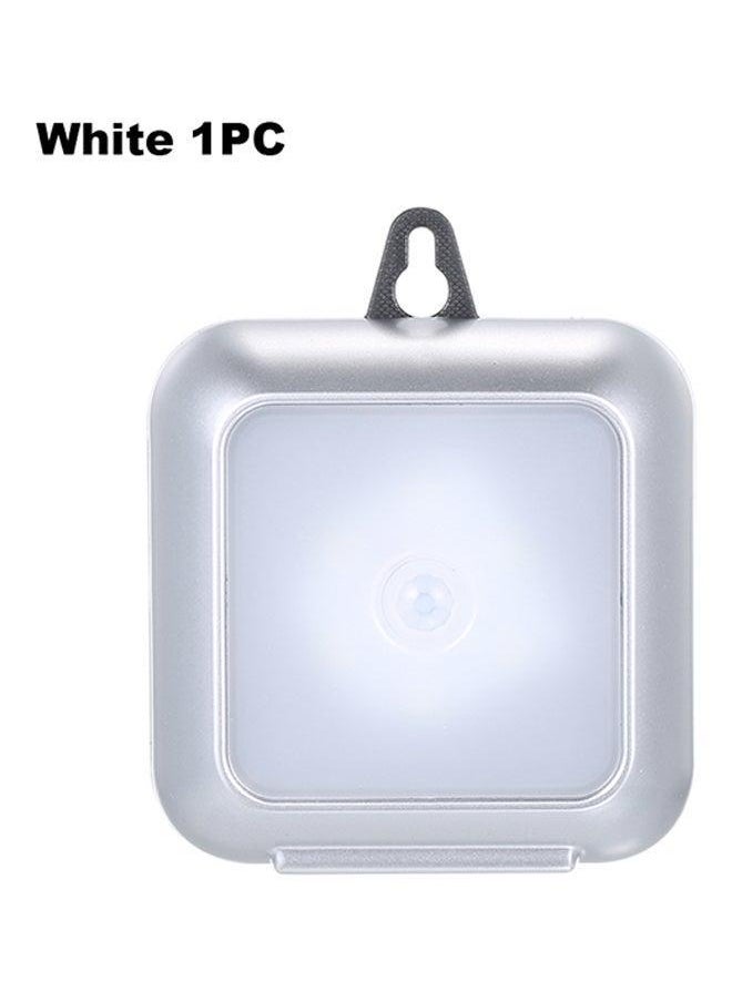 Generic Silvery Motion Sensor LED Night Light White  - Image 3