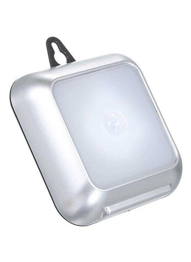 Generic Silvery Motion Sensor LED Night Light White  - Image 1