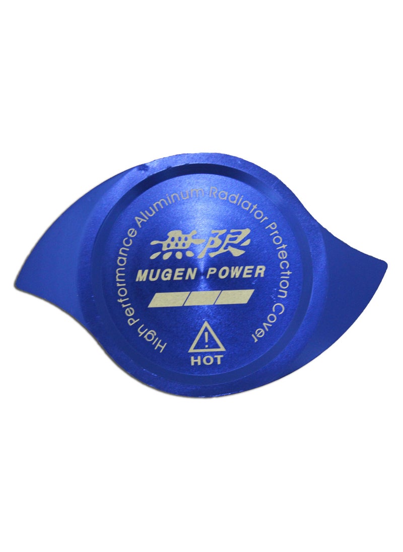 Generic Mugen Power Radiator Cap Cover Fit For Honda - Blue  - Image 2