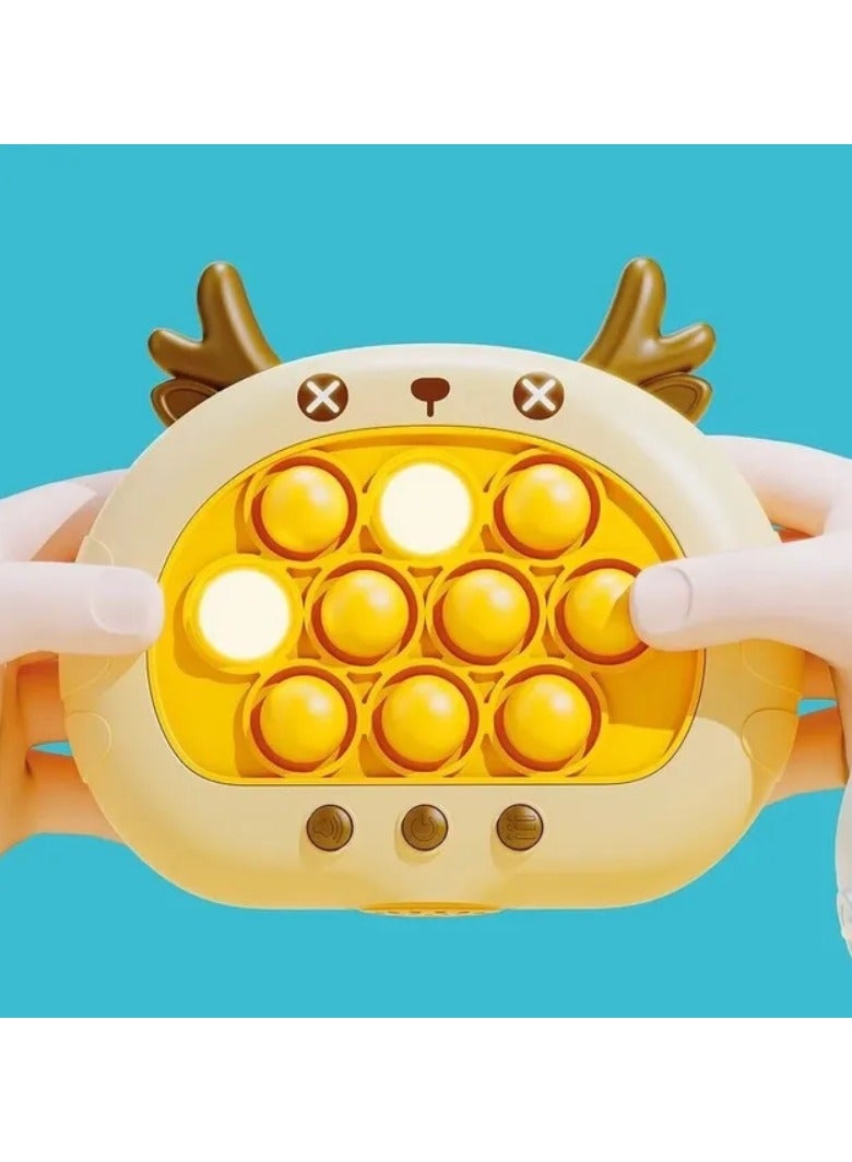 ارواق وحدة تحكم ألعاب الضغط السريع الكرتونية على شكل حيوان لطيف، أوضاع ذاكرة متقدمة متعددة للتفاعل بين الوالدين والطفل، لعبة تخفيف التوتر - Image 1