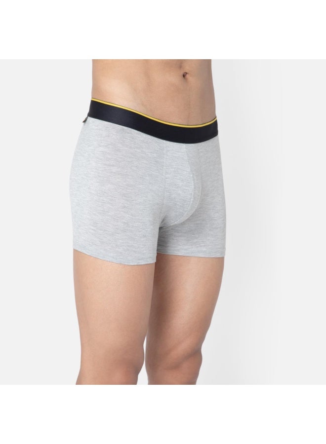 Bummer Bummer Men's Solid Micro Modal Trunks Underwear | Ultra Soft & Breathable | Combo Pack of 3  - Image 4