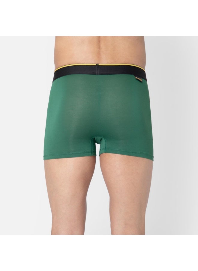 Bummer Bummer Men's Solid Micro Modal Trunks Underwear | Ultra Soft & Breathable | Combo Pack of 3  - Image 3